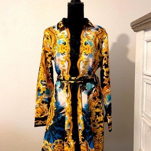 Mini - Versace print dress